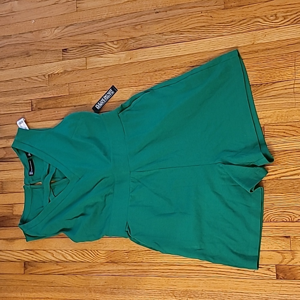 NWT GREEN New York &Company Romper